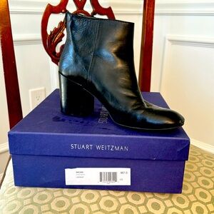 Stuart Weitzman bacarian black boots size 7